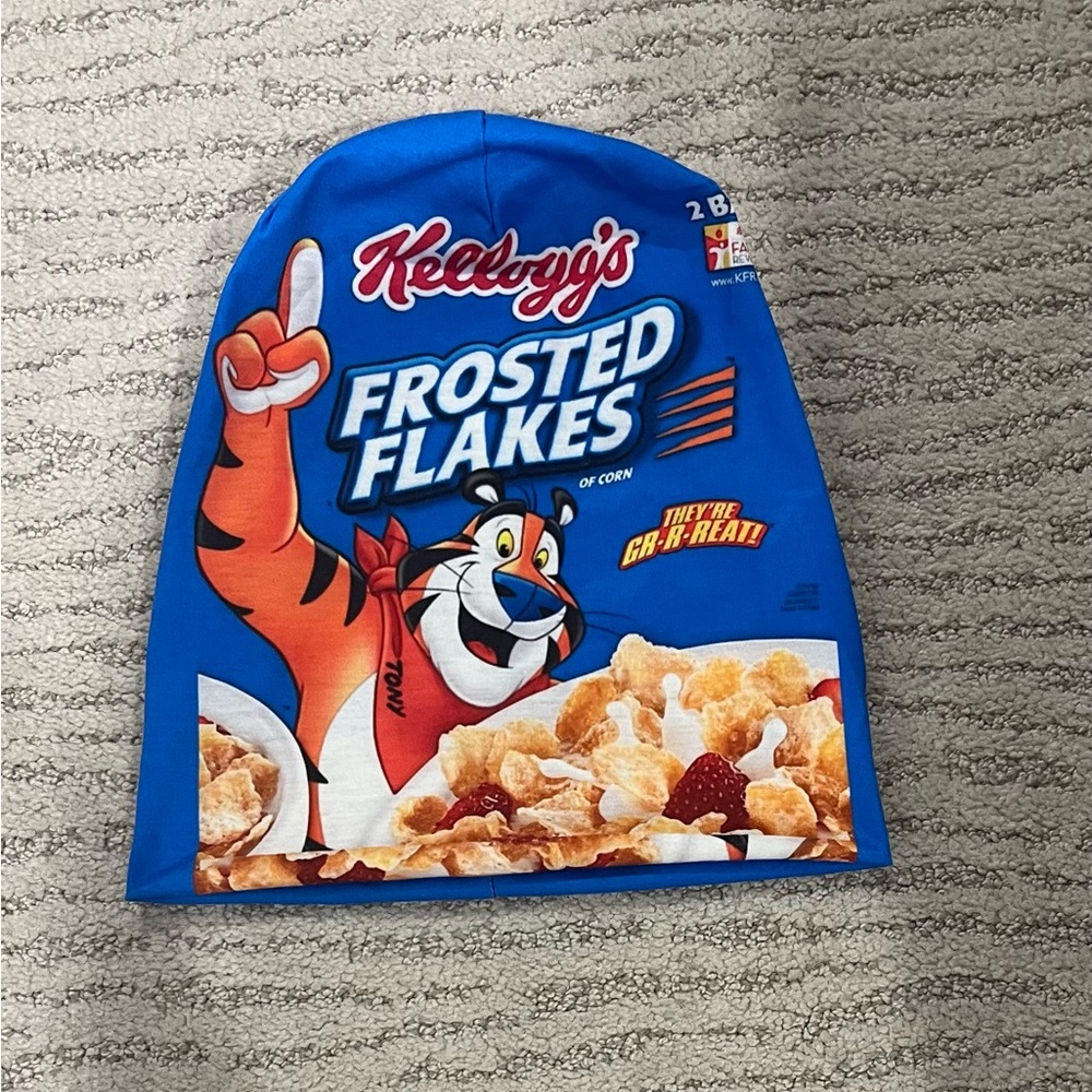 Blue Frosted Flakes Beanie